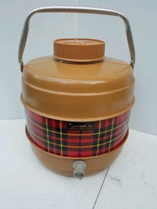 Vintage The Great Scotch Jug Beverage Water Container Hamilton Smith Co 2 Gallon