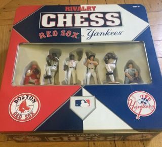Red Sox Vs Ny Yankees Rivalry Chess Game Collector 
