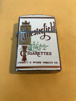 Vintage Chesterfield Cigarettes Lighter Japan Continental