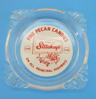 Stuckey ' s Fine Pecan Candies Ashtray Vintage 2