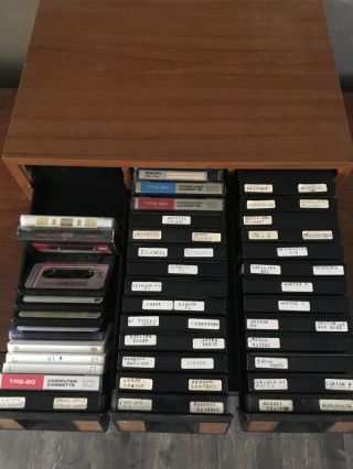 Vintage Commodore Vic 20 Computer Cassette Programs Games Software & Case