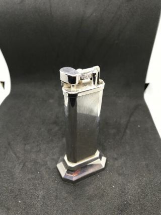 Dunhill Art Deco Table Lighter Lift Arm Barley Designed Lighter