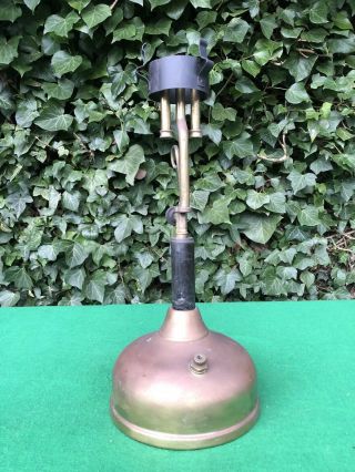 Vintage Coleman Quick Lite Pressure Table Oil Lamp 2