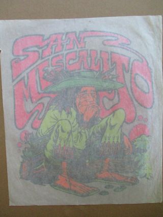 Vintage Iron - On Shirt Transfers Set 2 Master,  San Mescalito 3