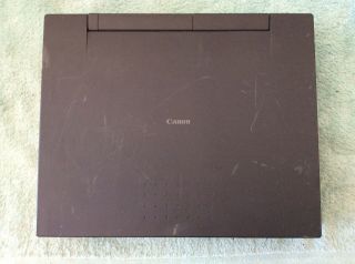 Canon Notejet Lll.  This A Very Rare Bn200 Laptop With Inbuilt Printer.