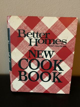 Vintage Better Homes And Gardens Cookbook,  1972 Fifth Printing