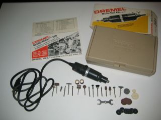 Vintage Dremel Moto - Tool Model 261,  Accessories