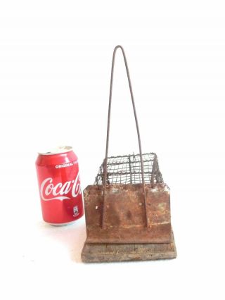 Old Vintage Hand Made Primitive Mouse / Rat Trap Old Farmhouse Find L@@K 3