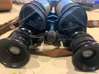 Antique German Binoculars C.  P.  Goerz Berlin - 10x Pernox Tireder Binocle D.  R.  P.