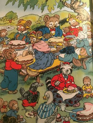 Vintage Little Brown Bear Goes To School - Elizabeth Upham & Marjorie Hartwell 3