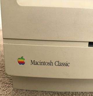 Vintage 1991 Macintosh Classic M1420 Apple Computer 2