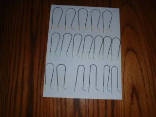 18 Vtg Clairol Clips Pins Electric Hot Roller Curler Replacement