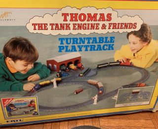 Thomas The Tank Engine & Friends Vintage Ertl Turntable Playtrack Plus 12 Trains