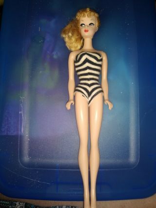 1960’s Vintage 5 Blonde Ponytail Barbie Doll?