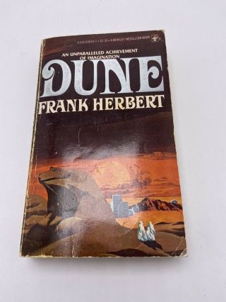 Dune Frank Herbert Paperback 1977 1st Edition 10th Printing