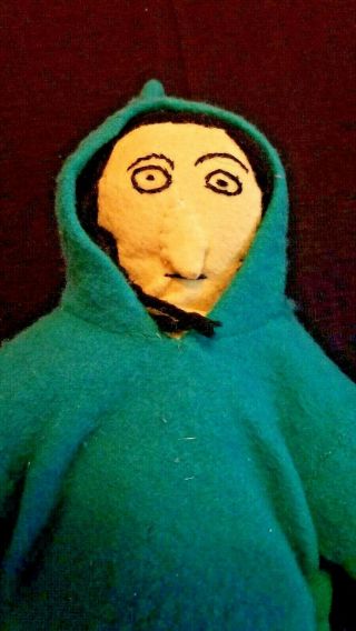 Vintage Inuit Ghost Doll Native American Indian