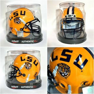 Lsu Lsu Schutt Ncaa Louisiana State Tigers Mini Authenic Football Helmet Lsu