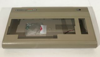 Commodore 64 C64 Chassis Computer Case Shell Only W/ Power Led,  Screws P00253044