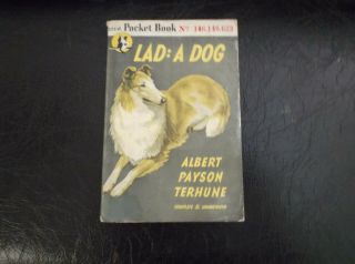 Lad: A Dog By Albert Payson Terhune,  Pocketbook 146.  140.  623,  1946,  Vintage Pb