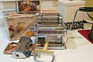 Vintage Himark Marcato Stainless Steel The Atlas Pasta Factory Item No 15 - 4289