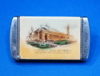 Match Safe,  1904 World Fair,  Palace Of Varied Industries; Celluloid Wrapped