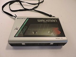 Vintage Sony Walkman Cassette Player Wm - 11