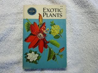 Vintage A Golden Nature Guide Exotic Plants 1971