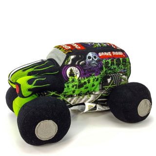 Monster Jam Grave Digger 4 X 4 Plush Stuffed Embroidered Truck 14 " Toy 2013 Feld