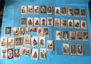 28 Wills Pirate Cigarette Cards - Chinese Costumes,  All Different,  37 Spares 1928