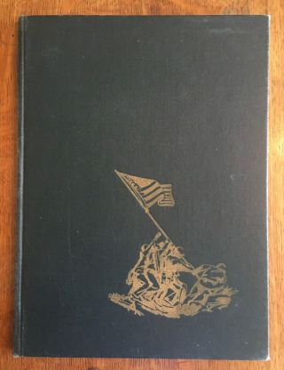 Vintage Marine Corps League Wwii Memorial Book/central Valley Of California