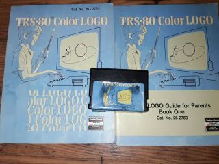 Trs - 80 Color Logo With Two Books Cat No.  26 - 272×
