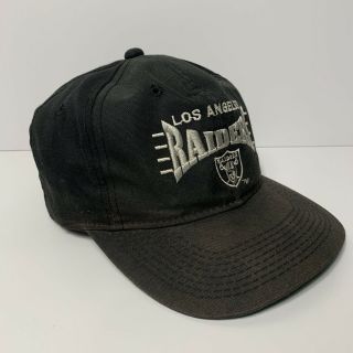 Vintage Oakland Raiders Snapback Ball Cap Hat Nfl Youngan 90s