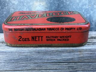 Havelock 2oz Vintage Australian tobacco tin 2