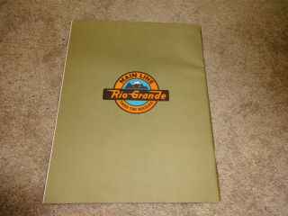 1961 The Denver Rio Grande Western Railroad Co Annual Report Book