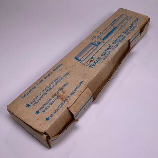 Vintage Texas Native Inertia Nutcracker Model 7141 In Iob W/ Instructions