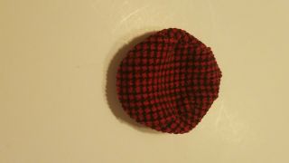Vintage American Character Betsy Mccall Doll Plaid Hat - 1950s -