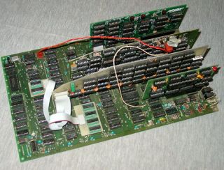 Motherboard And Cards From Apple Ii Plus Computer