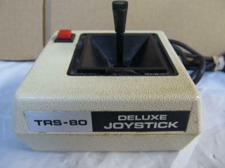 Vintage TRS - 80 Deluxe Joystick Controller 26 - 3012A Tandy 2