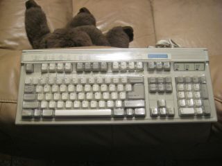 Vintage Magitronic Mechanical Keyboard Fsq4vy Fk - 2001 No 930000544 Rare Ps1 Ps2