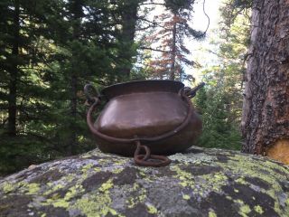 C.  1750 - 1760 Copper Cooking Pot
