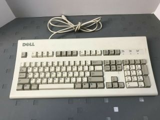 Vintage Dell Keyboard Model: At101w