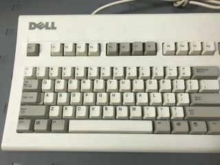 Vintage Dell Keyboard Model: AT101W 2