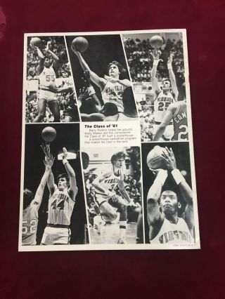 1995 Barry Jacob ' s Fan ' s Guide to ACC Basketball Joe Smith No Label (D6) 2