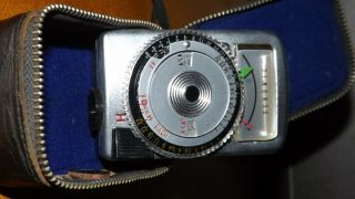 Vintage Sekonic Micro - Leader Handheld Light Meter & Case Photography Camera