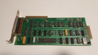 Vintage Ibm Pc Board Drive Controller 6181682 Xm 37 Pin 8 - Bit Isa