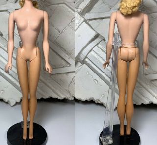 Japan Mattel Vintage Teenage Fashion Model Ponytail 3/4 Barbie Doll Solid Body