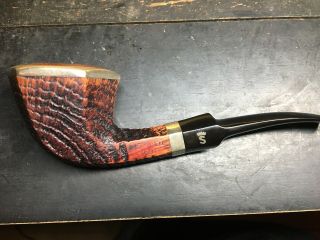 Tom Eltang Designed Stanwell 1992 Pipe Of The Year 9mm Hex Panel