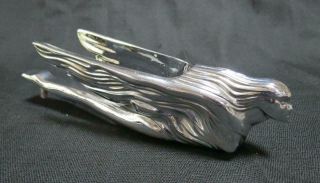 Antique 1941 Cadillac Flying Lady Goddess Chrome Plated Hood Ornament