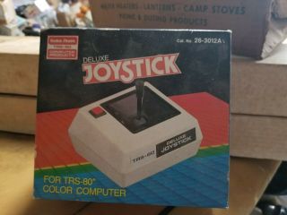 Nos Vintage Tandy Deluxe Joystick For Trs - 80 Color Computer Mib