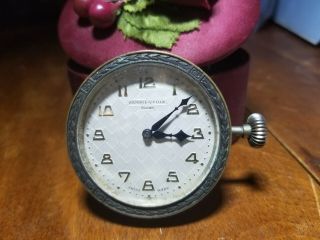 1932 Ford Antique Sandoz - Vuille 8 Day Travel Auto Car Clock Swiss Made